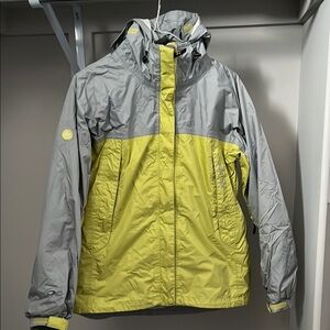 Marmot Gray and Yellow Jacket